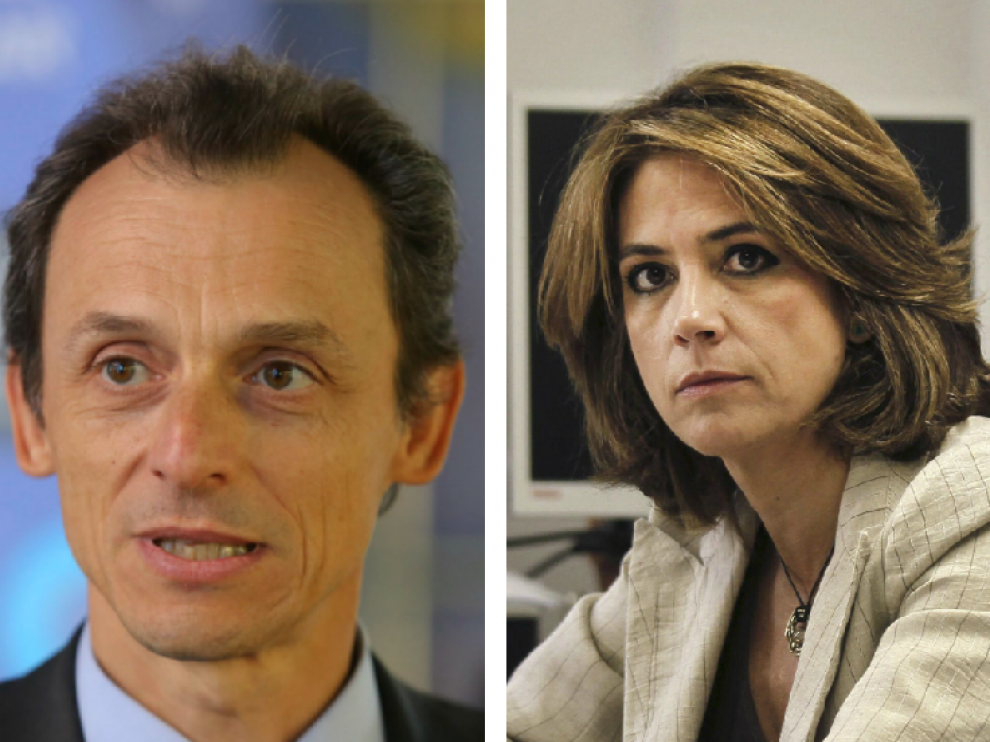 Pedro Duque, Dolores Delgado, Magdalena Valerio e Isabel Celáa