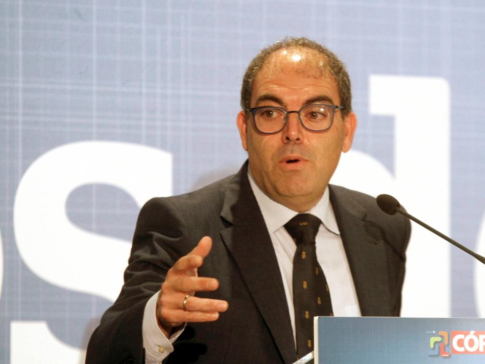 Lorenzo Amor, presidente de ATA, ha estado esta mañana en Zaragoza en las Decimoquintas jornadas laborales, organizadas por Aeal