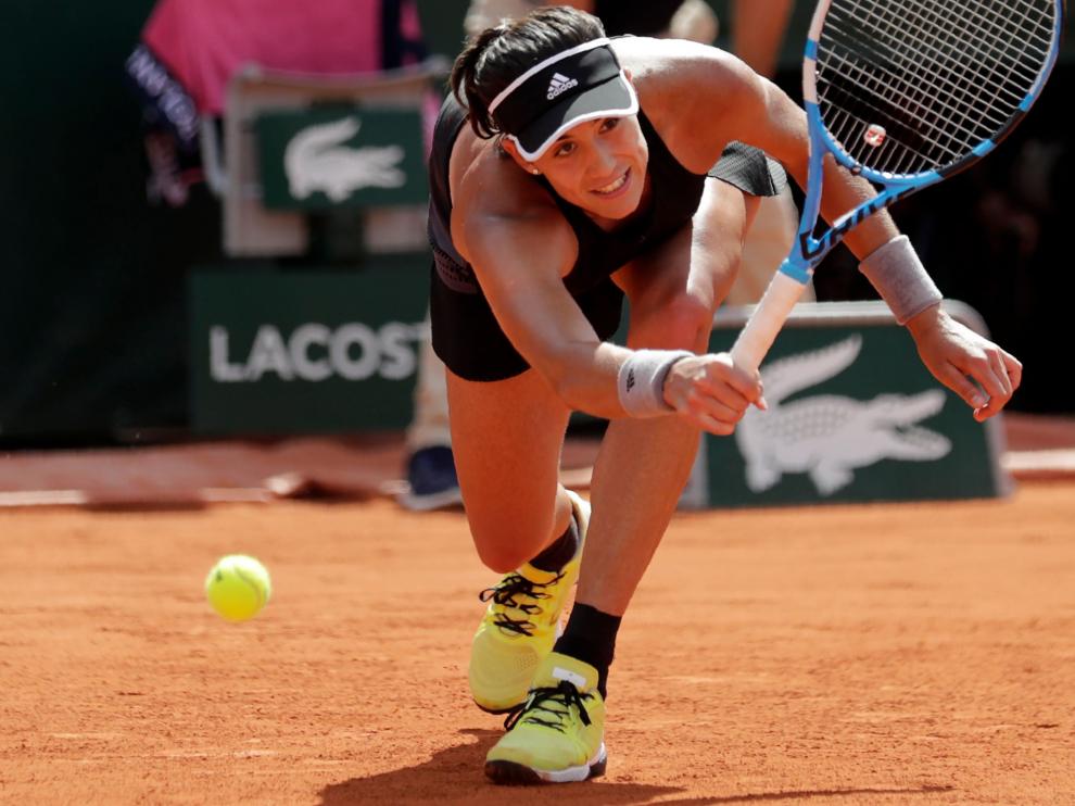 Garbiñe Muguruza cae en semifinales de Roland Garros