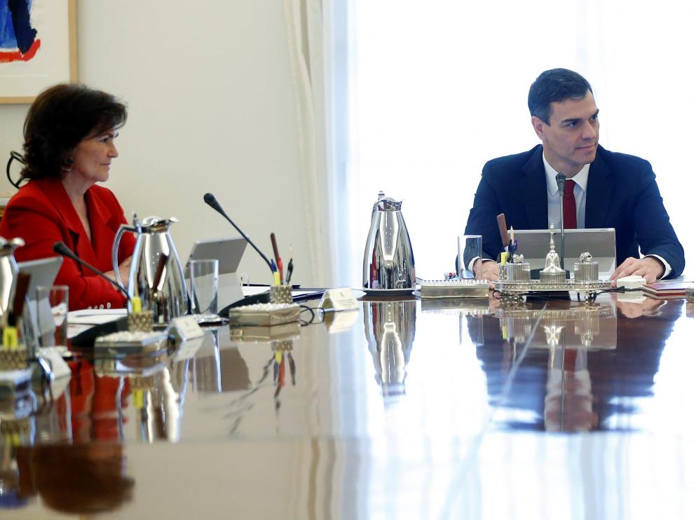 Primer Consejo de Ministros de Sánchez