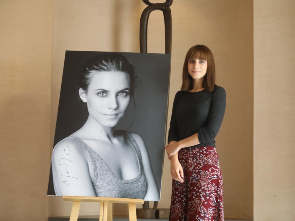Aura Garrido recibe hoy el premio Ciudad de Huesca