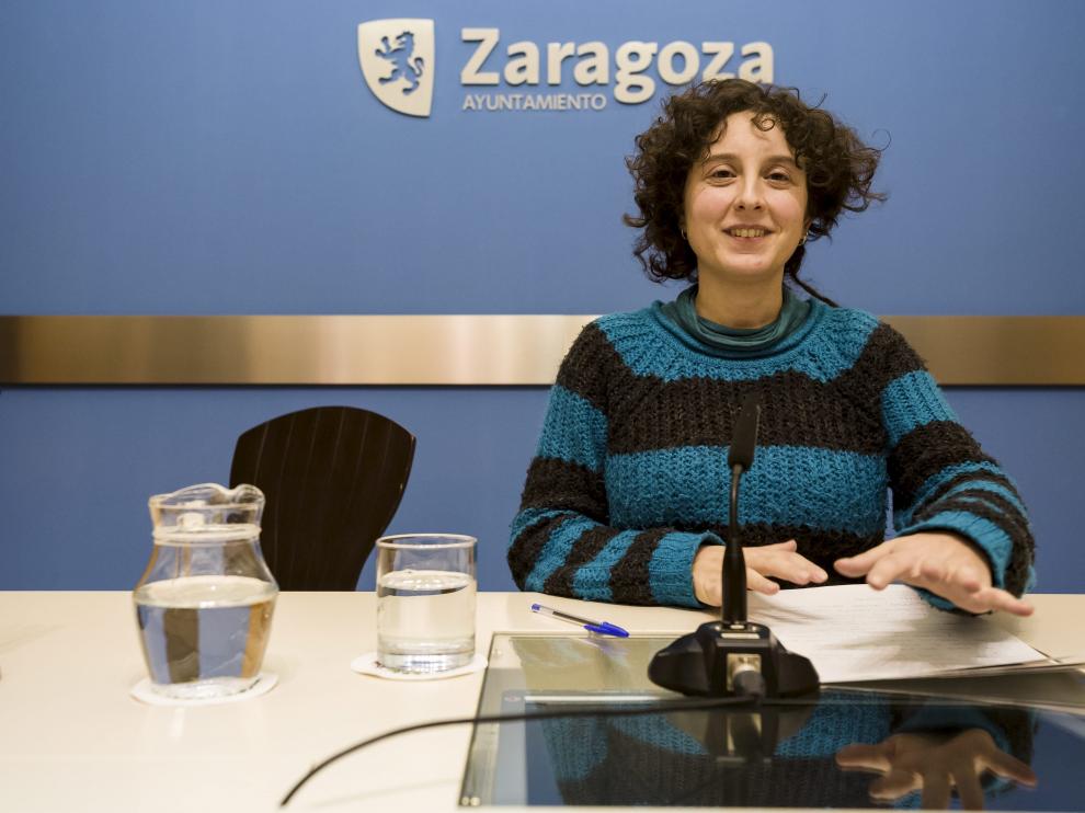 Arantza Gracia, vicepresidenta de IMEFEZ y concejala de Educación e Inclusión, en una imagen de archivo.