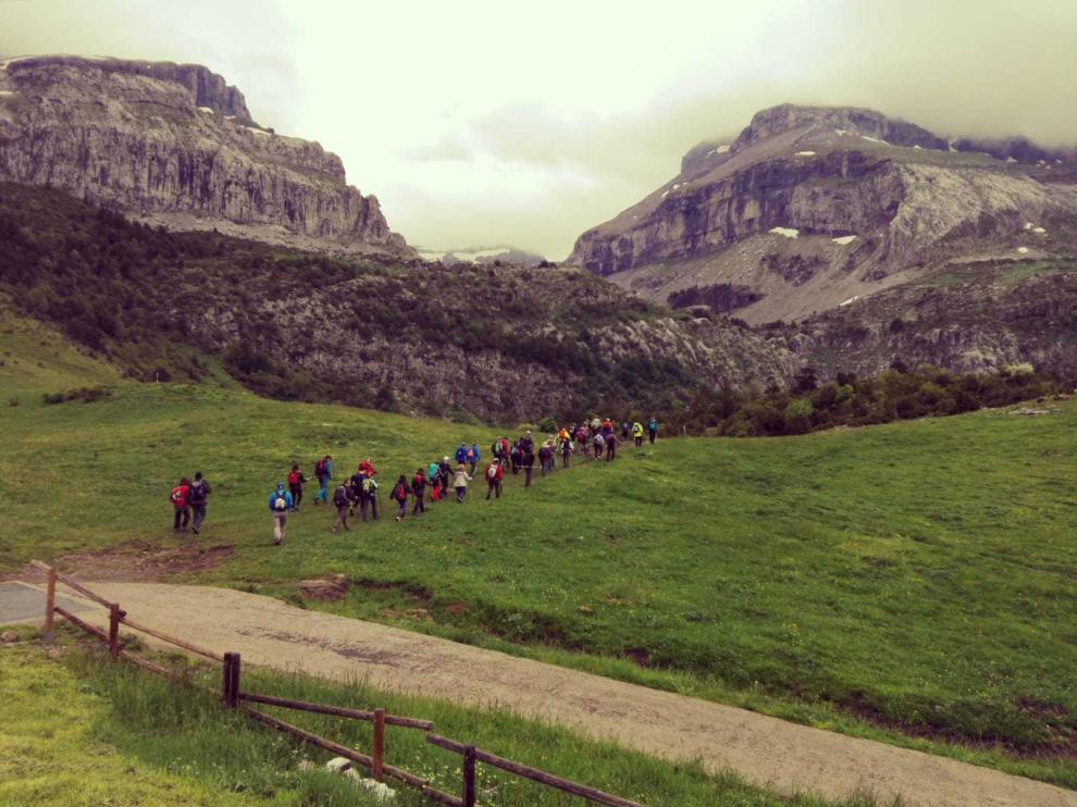 Una de las excursiones por el GR-11