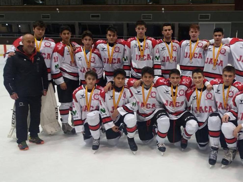 El equipo sub 17 quedó subcampeón de la Copa de España este año.