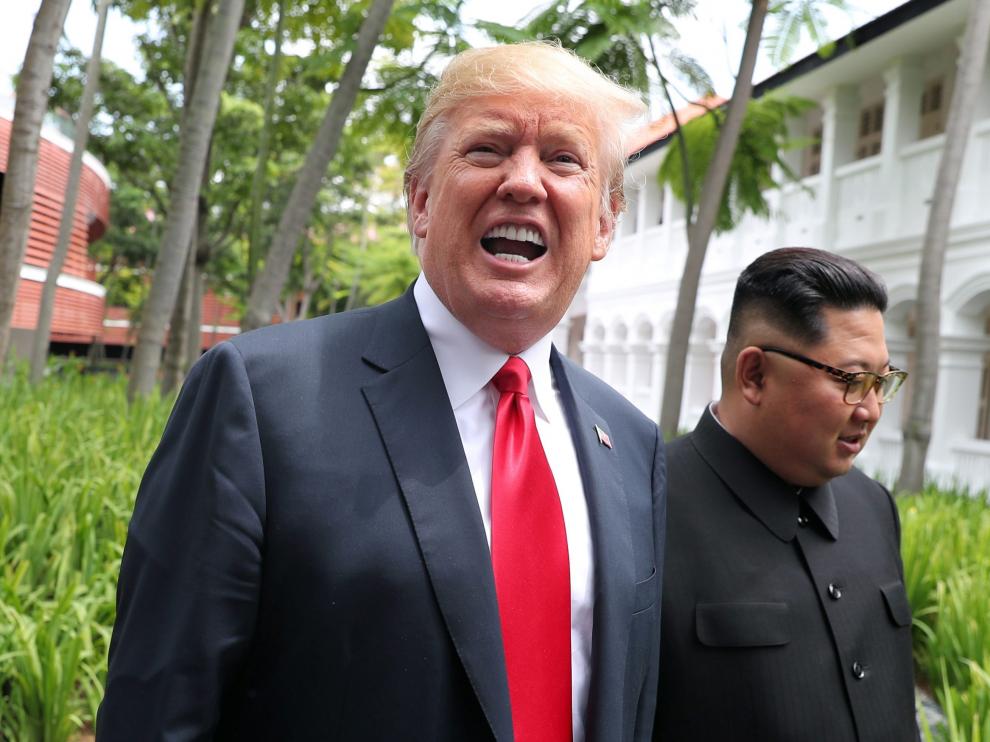 Donald Trump y Kim Jong-un