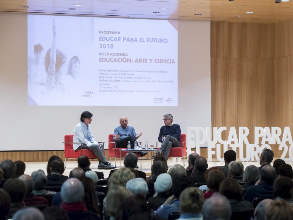Presentación del último ciclo Educar para el Futuro, uno de los programas educativos de la Fundación Ibercaja
