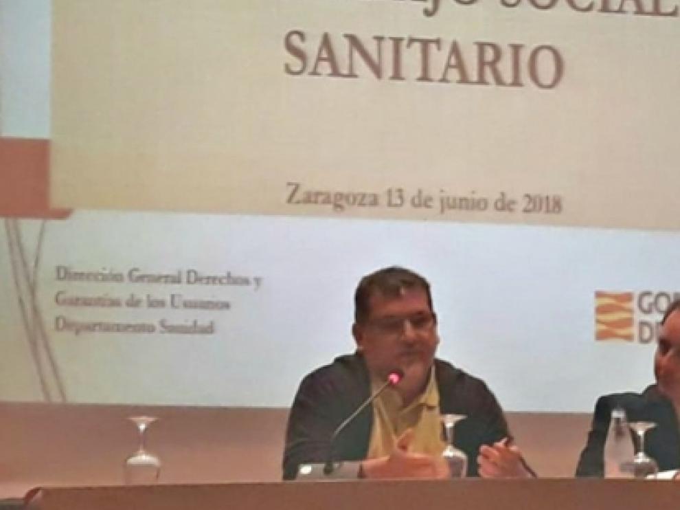 El director general de Derechos y Garantías, Pablo Martínez ha abierto las jornadas de trabajo social