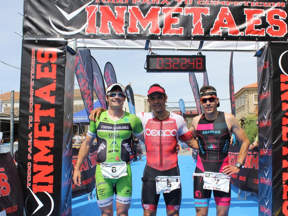 Jose Antonio Algueta, primero en la II Traschinepro Trail 21K de Caldearenas.