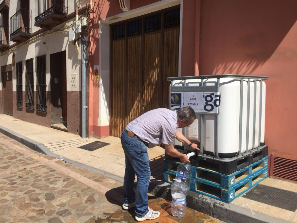 Durante casi dos semanas estuvieron sin agua potable.