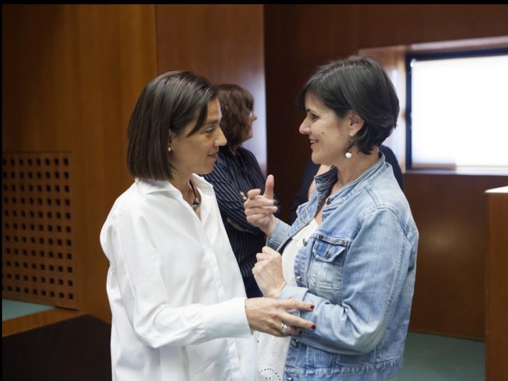 Ana Gómez y Elena Allué