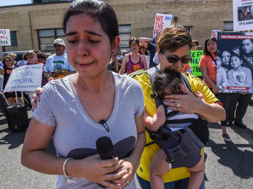 Protestas en contra de las políticas de Trump de "separación familiar" de inmigrantes