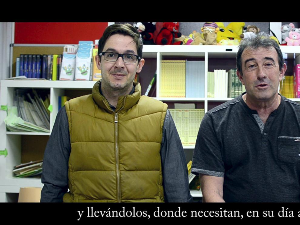 Alberto y Francisco, taxista y conductor de autobús