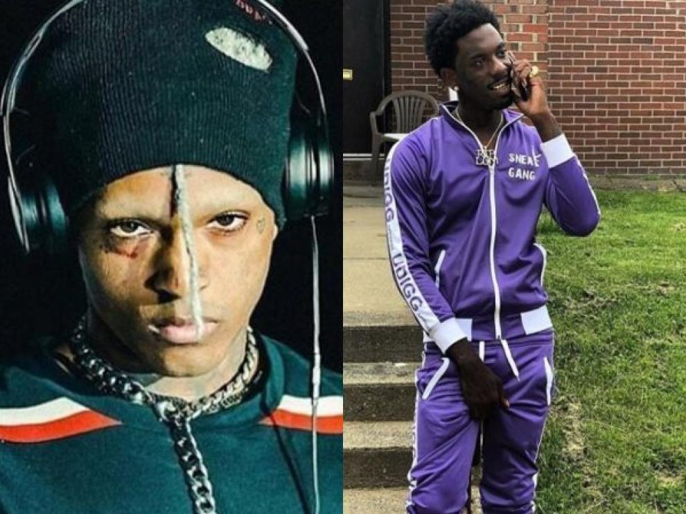 Los raperos XXXTentacion y Jimmy Wopo