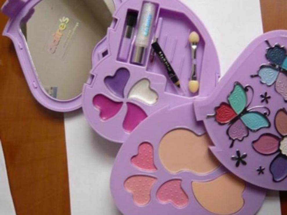 El set de maquillaje retirado de las tiendas.