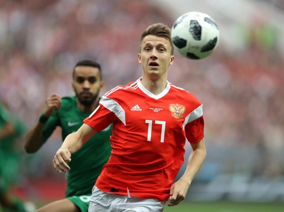 El recién nacido se llama Alexándr, en honor al futbolista Aleksandr Golovín.