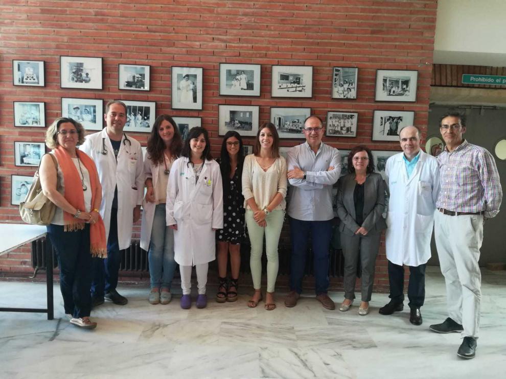 Participantes en la jornada científica celebrada en el hospital Obispo Polanco