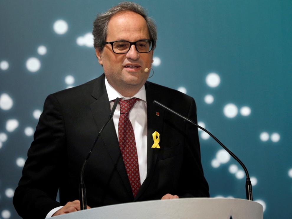 El presidente de la Generalitat Quim Torra.