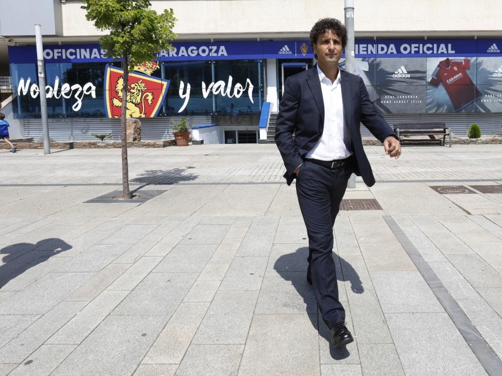 Imanol Idiakez, nuevo entrenador del Real Zaragoza.