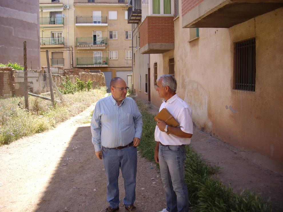 José Ramón Morro, a la izquierda, y Samuel Morón.