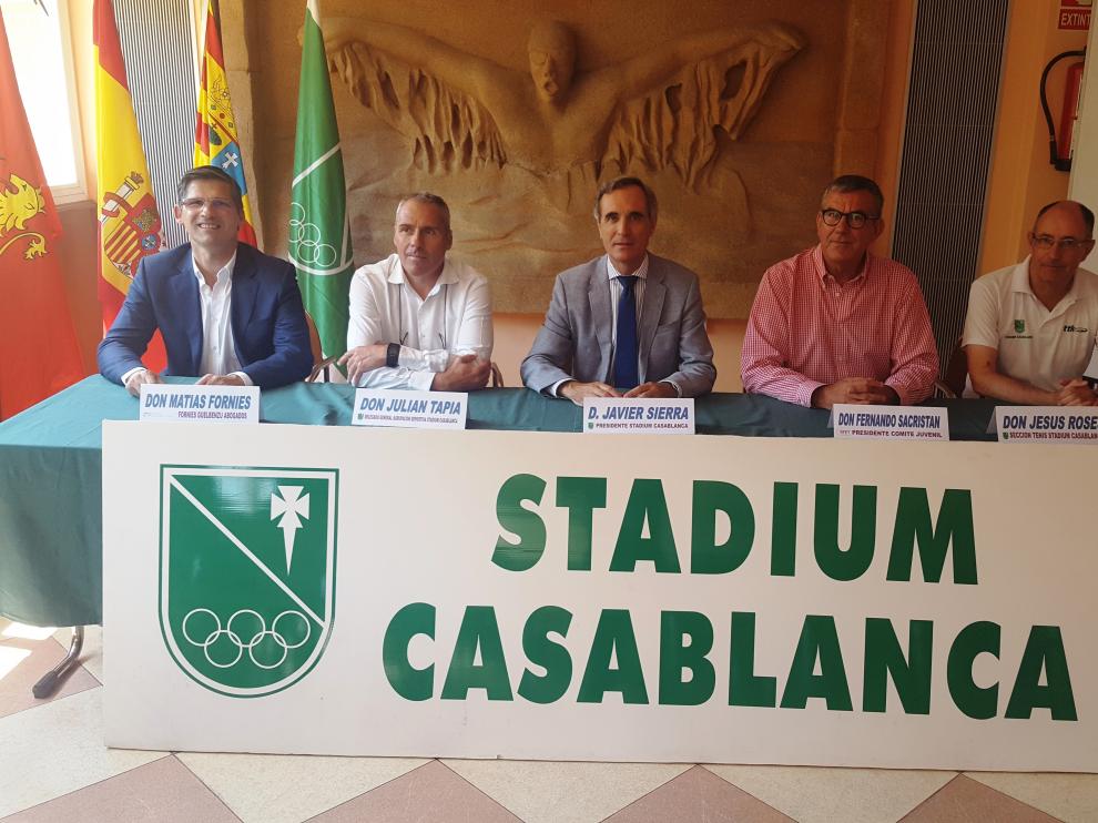 La presentación ha tenido lugar este jueves en las instalaciones del Stadium Casablanca