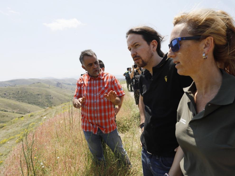Pablo Iglesias en Brea de Aragón