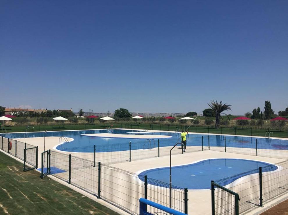 Las nuevas piscinas de Pinseque