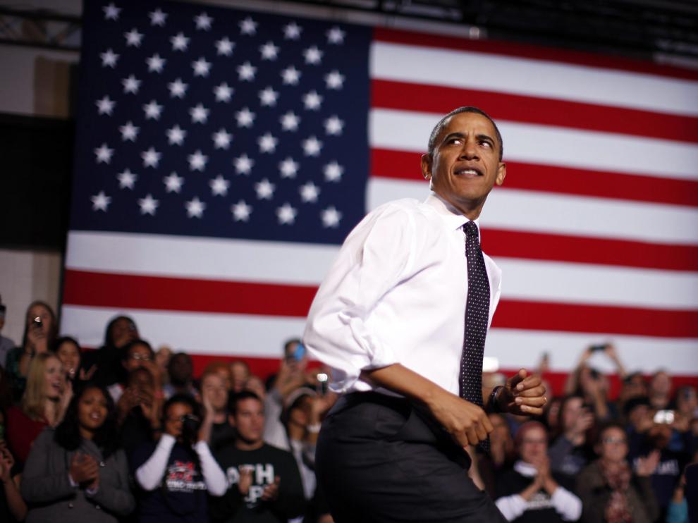 Barack Obama en un acto en Denver (Estados Unidos).
