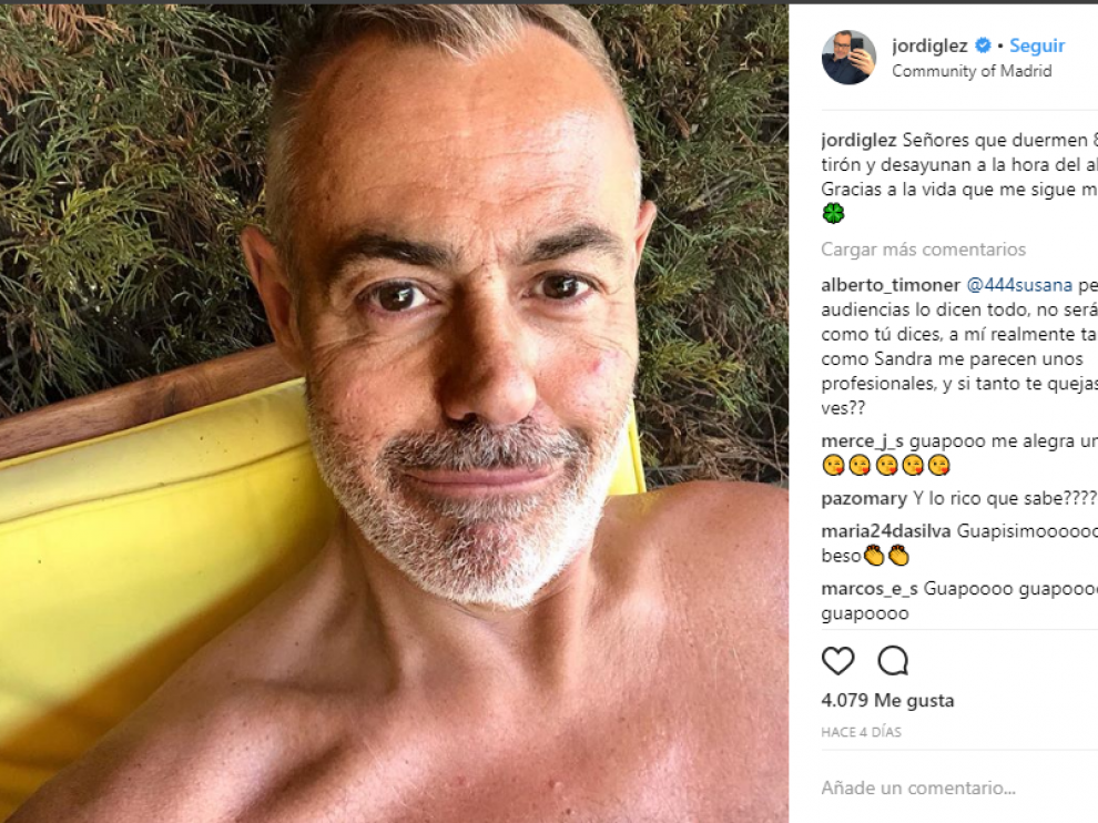 El presentador, en una imagen reciente, ha mostrado su enfado por estas falsas noticias.