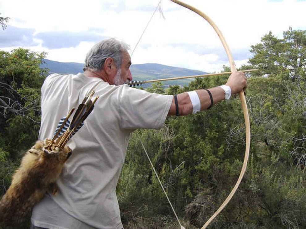 Imagen de un campeonato de armas prehistóricas.