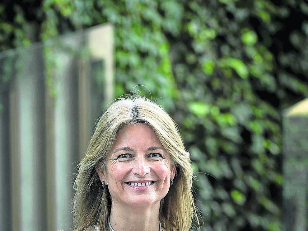Laura Ros Verhoeven, el pasado martes en Zaragoza.