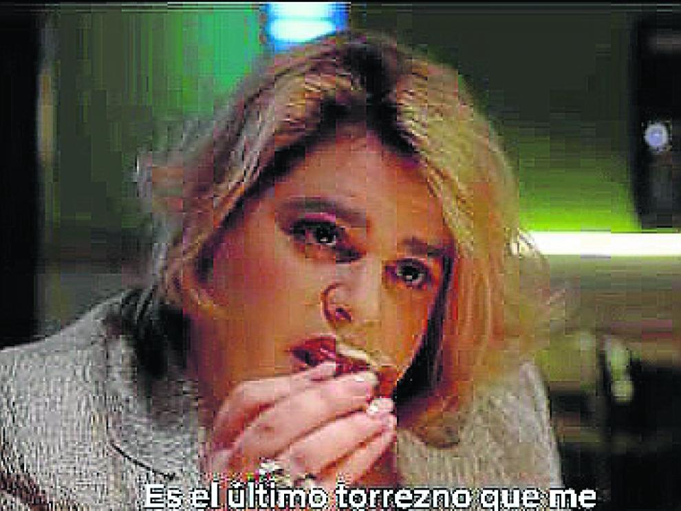 Fotograma del momento que menciona a Tarazona.