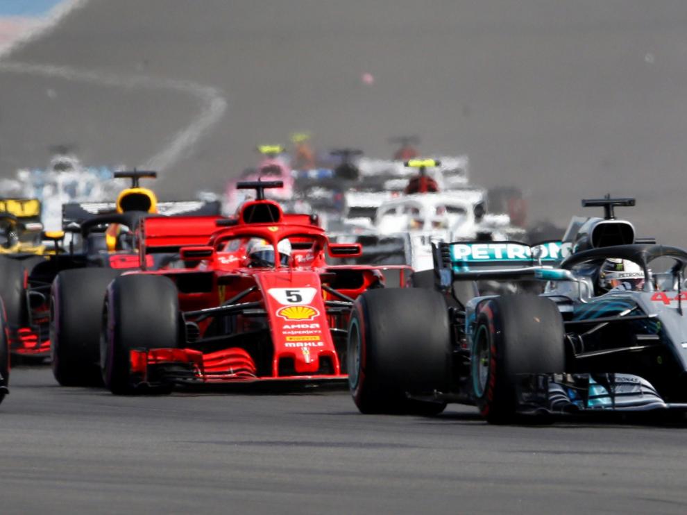 Hamilton se impone en Francia.