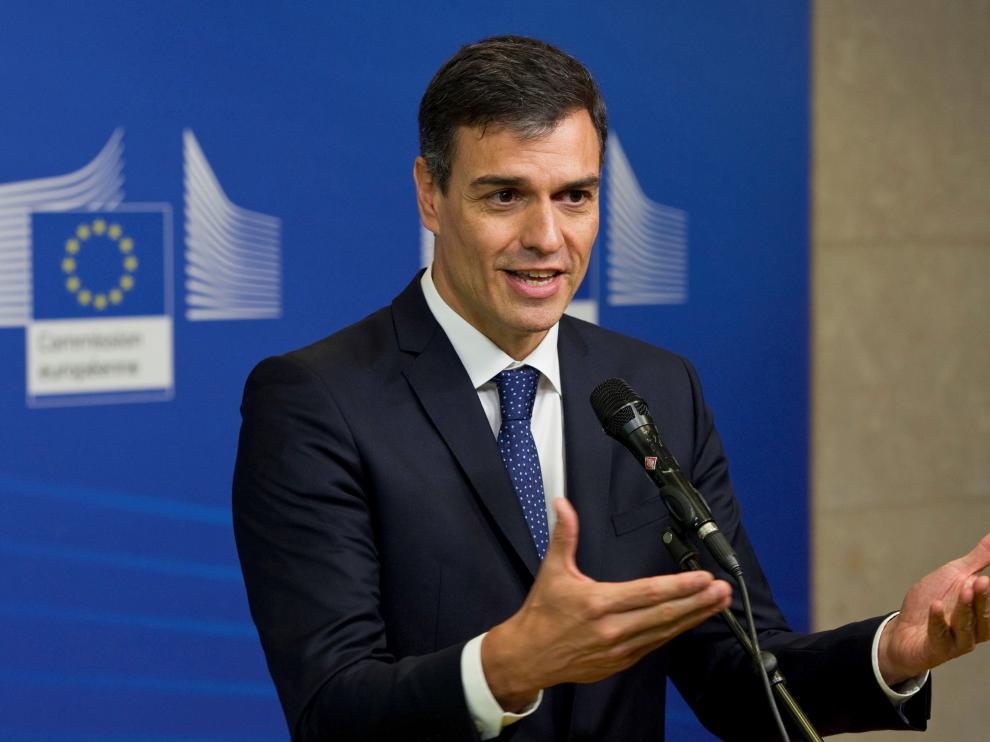 Pedro Sánchez, en la cumbre sobre inmigración.