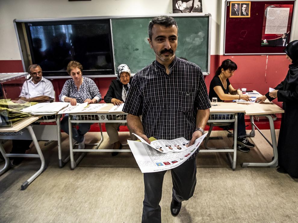 Jornada electoral en Turquía.