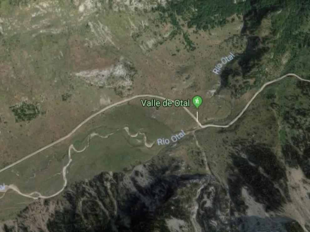 El suceso ha tenido lugar en el valle de Otal.