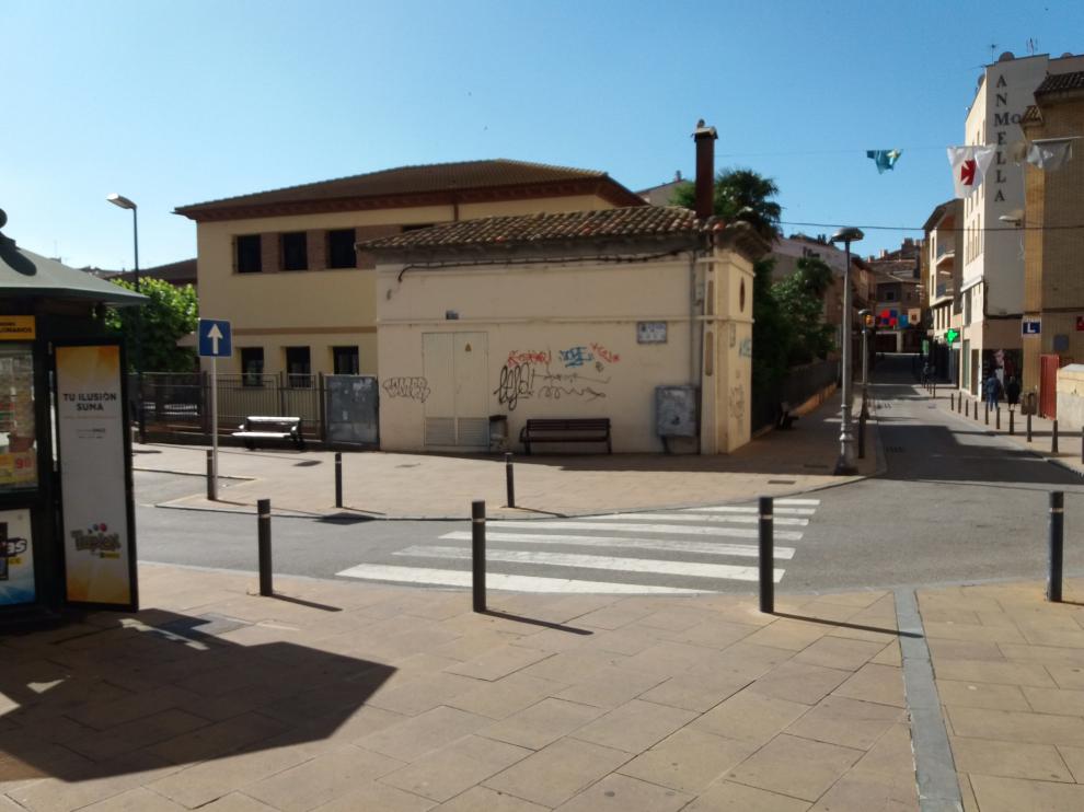 Una de las casetas se sitúa próxima al colegio Joaquín Costa.