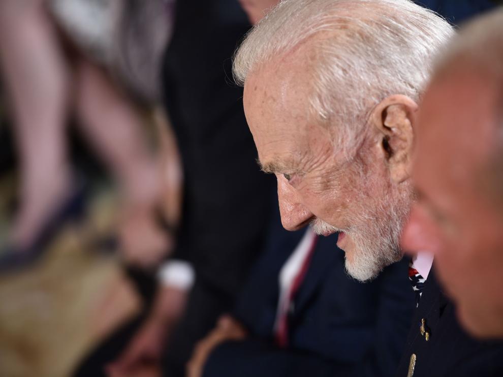 Buzz Aldrin, exsastronauta estadounidense.