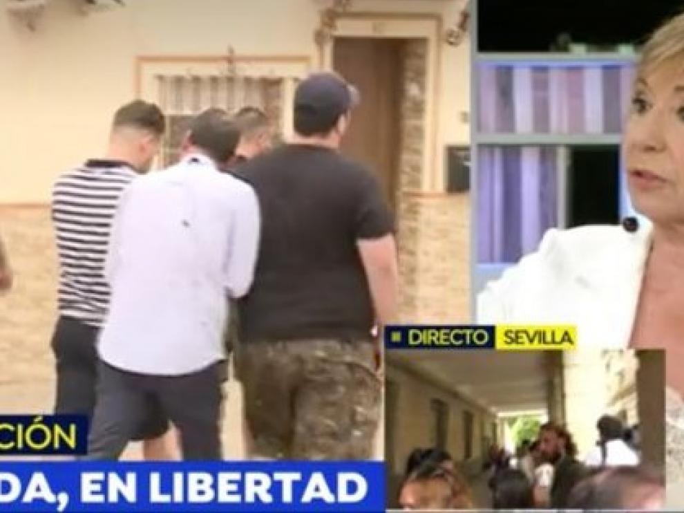 Celia Villalobos en el programa 'Espejo Público' este lunes.