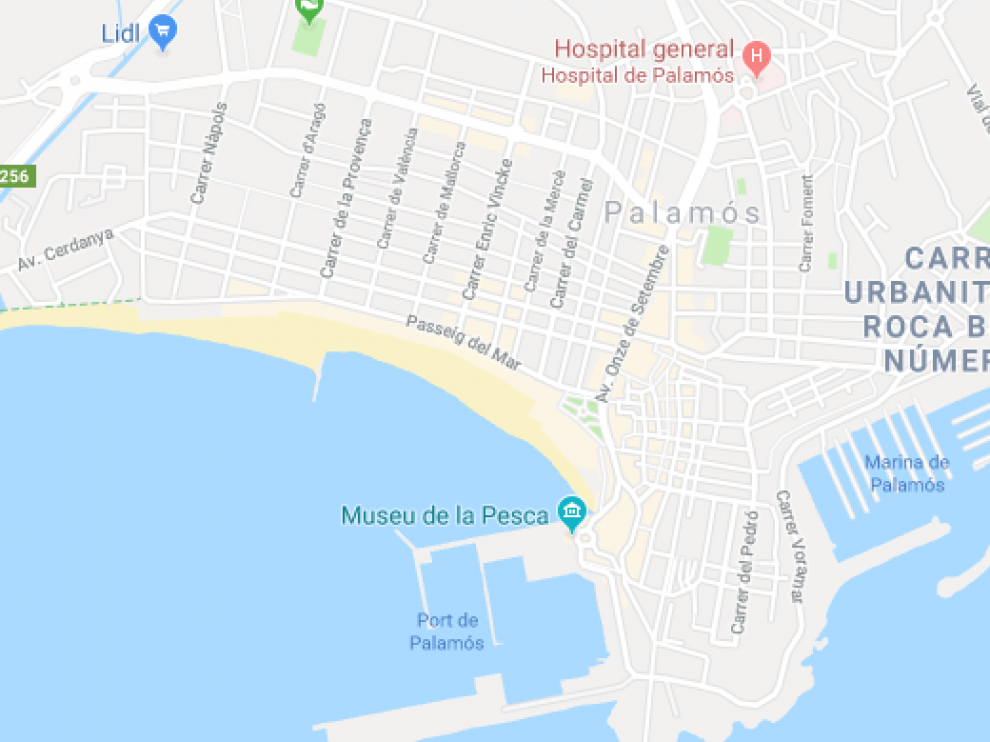 Palamós en Gerona