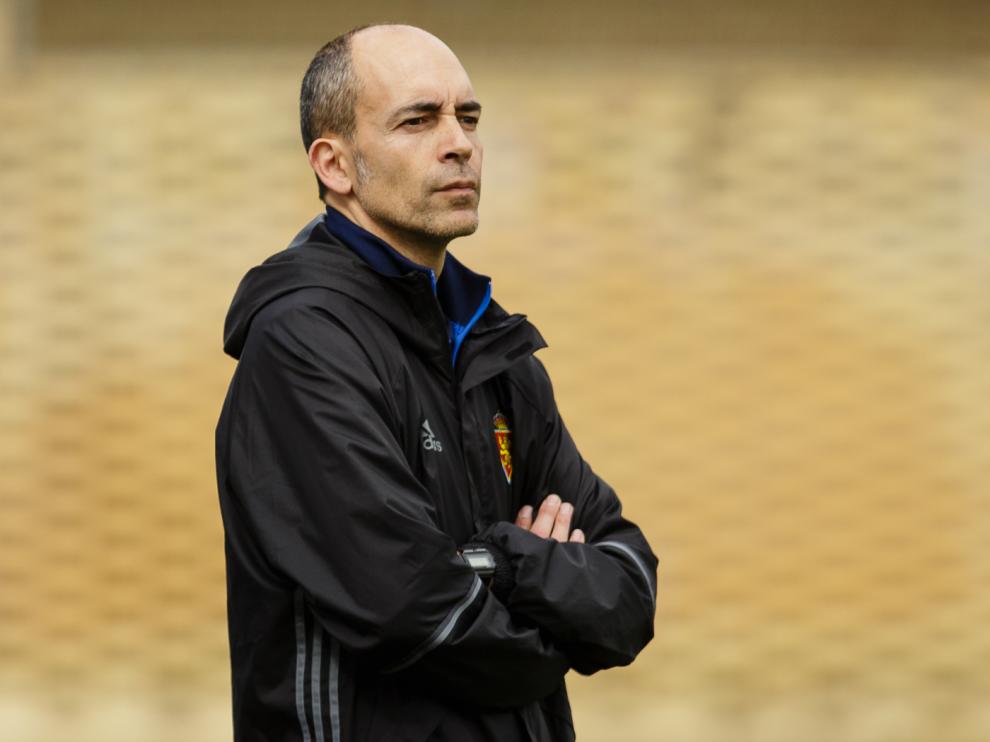 Javier Garcés, nuevo entrenador del Deportivo Aragón.