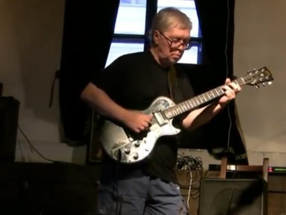 Andrey Suchilin, en 2012, en un concierto con motivo de su cumpleaños.