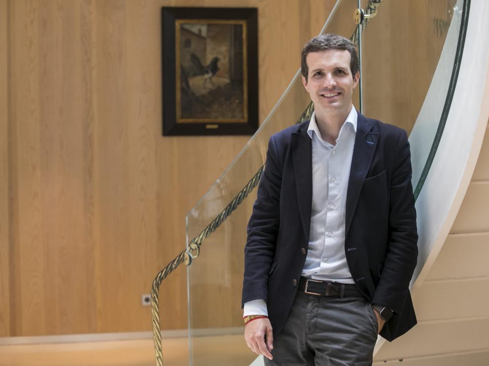 Casado, con una cinta de la Virgen del Pilar en su muñeca