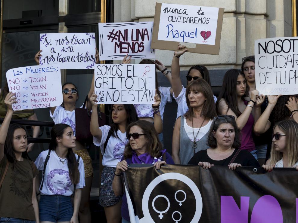Concentración el lunes por la tarde en repulsa por el último asesinato machista cometido en Zaragoza