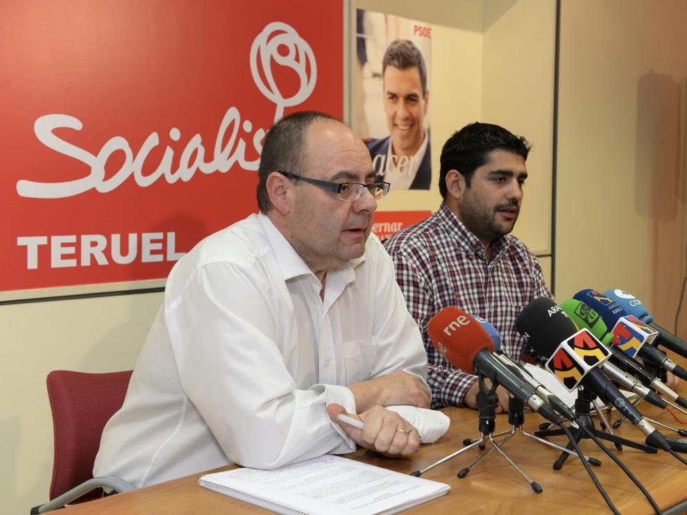 José Ramón Morro, a la izquierda, y su previsible sustituto en la DPT, Diego Piñeiro, .