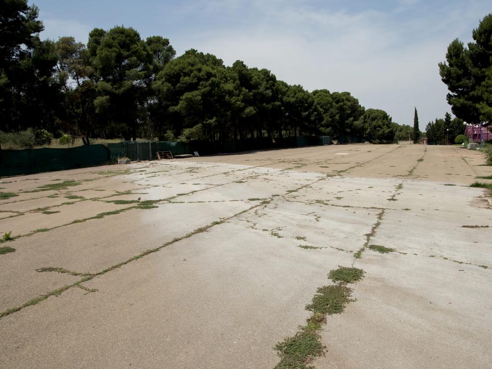 Terreno asfaltado de 10.000 metros cuadrados en el que se instalaría Interpeñas