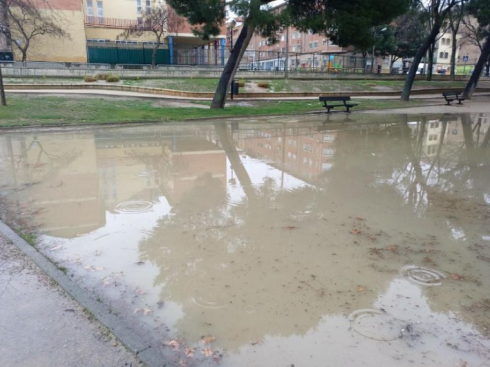 Estado en que queda el parte Tío Jorge cuando hay tormenta