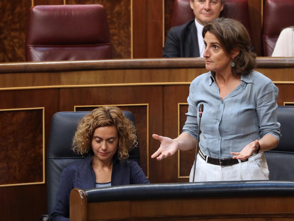 Teresa Ribera, ministra para la Transición Ecológica, en una imagen de archivo.