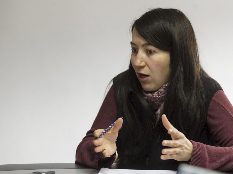 Esther Cereza, alcaldesa de Montanuy
