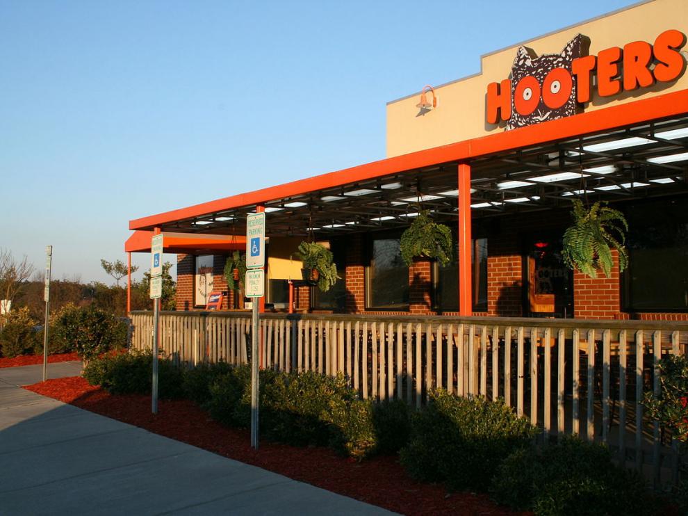 Imagen de un establecimiento de la cadena Hooters.