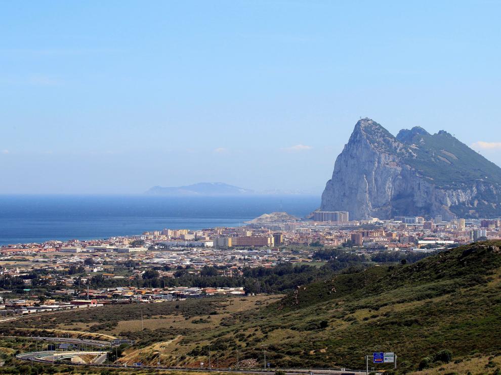 Vista general de la Línea de la Concepción, en Cádiz.